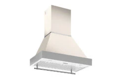 Bertazzoni Heritage 100cm Wall Mounted Chimney Hood | KC36HERTAVK100 | Ivory