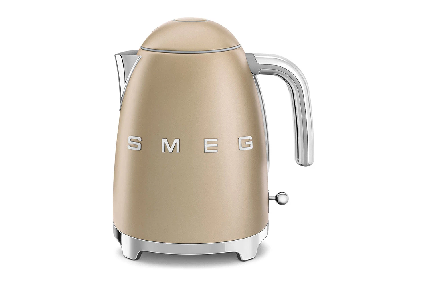 Smeg 1.7L 50's Style Electric Kettle | KLF03CHMUK | Champagne 3 Smeg 1.7L 50's Style Electric Kettle | KLF03CHMUK | Champagne
