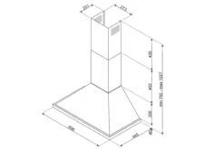 Smeg 90cm Chimney Hood | KPF9BL | Black 9 Smeg 90cm Chimney Hood | KPF9BL | Black -Home Appliances KPF9BL 1