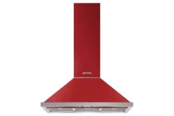 Smeg 90cm Chimney Hood | Red
