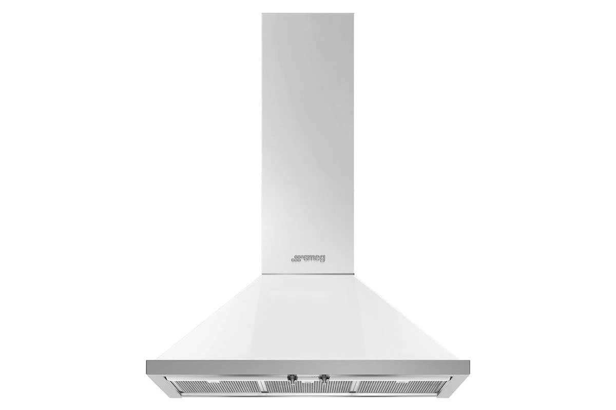 Smeg 90cm Chimney Hood | KPF9WH | White 4 Smeg 90cm Chimney Hood | KPF9WH | White - Image 2