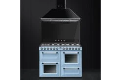 Smeg 110cm Victoria Aesthetic Chimney Cooker Hood | KT110BLE | Black -Home Appliances KT110BLE 1