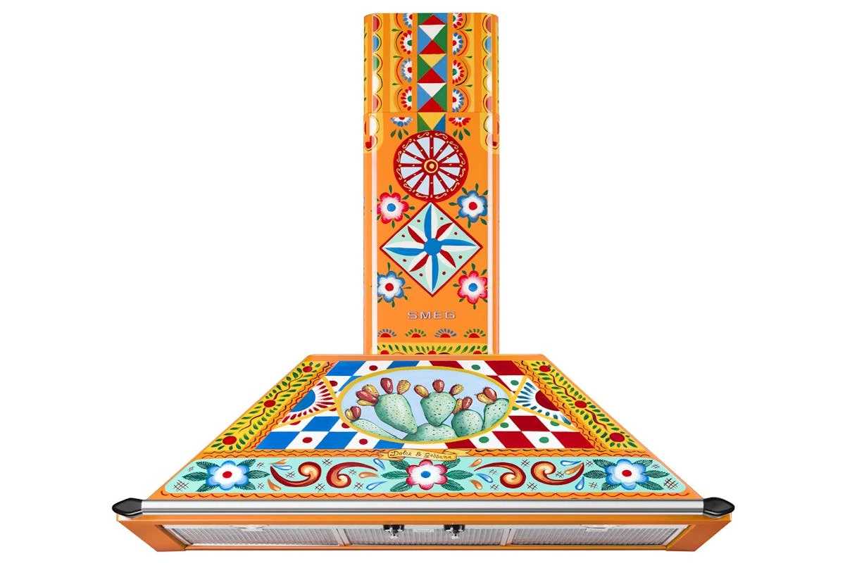 Smeg 90cm Chimney Hood | KT90DGC | Multicolour 3 Smeg 90cm Chimney Hood | KT90DGC | Multicolour