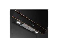 Smeg 90cm Decorative Wall Mount Hood | KV69R4 | Black -Home Appliances KV694R4