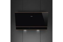Smeg 90cm Decorative Wall Mount Hood | KV69R4 | Black -Home Appliances KV694R5
