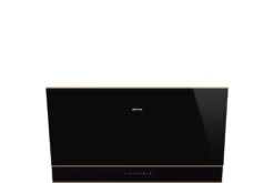 Smeg 90cm Decorative Wall Mount Hood | KV69R4 | Black