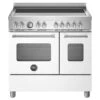 Bertazzoni 90cm Master Series Electric Range Cooker | MAS95I2EBIC | White 2 Bertazzoni 90cm Master Series Electric Range Cooker | MAS95I2EBIC | White -Home Appliances MAS95I2EBIC 1
