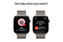 Apple Watch Series 10 GPS + Cellular | 46mm | Natural Titanium Case With Natural Milanese Loop S/M -Home Appliances MC7Q4QAA 6