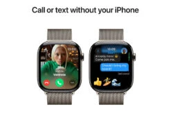 Apple Watch Series 10 GPS + Cellular | 46mm | Natural Titanium Case With Natural Milanese Loop S/M -Home Appliances MC7Q4QAA 7