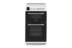 Montpellier 50cm Double Oven Gas Cooker | MDOG50LW | White