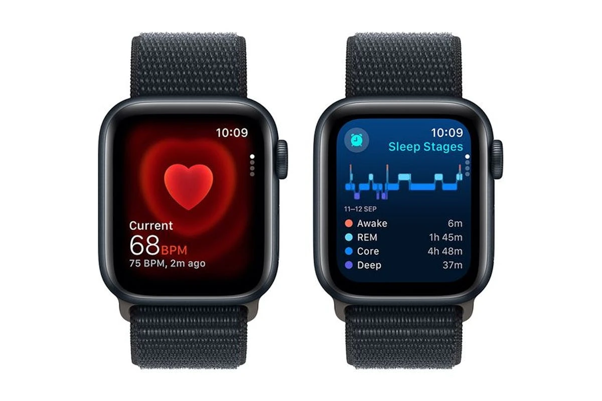 Apple Watch SE GPS | 44mm | Midnight Aluminium Case With Midnight Sport Loop - S/L 7 Apple Watch SE GPS | 44mm | Midnight Aluminium Case With Midnight Sport Loop - S/L - Image 5