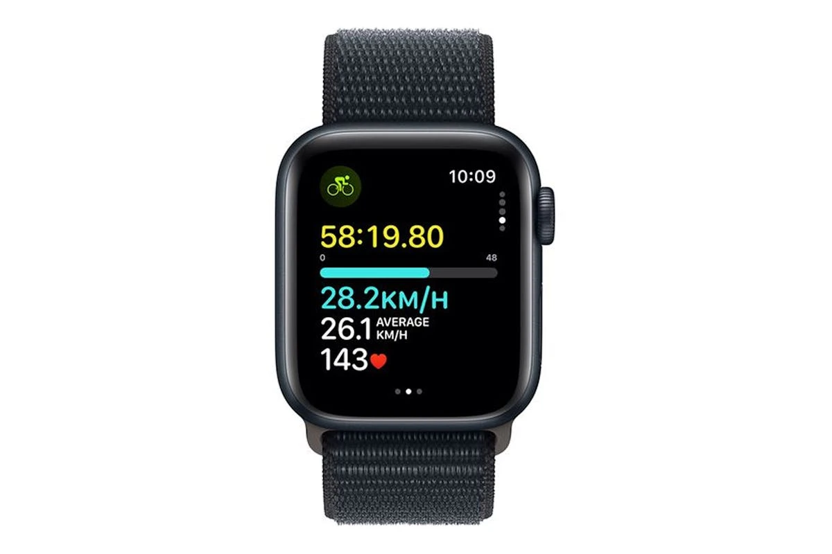 Apple Watch SE GPS | 44mm | Midnight Aluminium Case With Midnight Sport Loop - S/L 13 Apple Watch SE GPS | 44mm | Midnight Aluminium Case With Midnight Sport Loop - S/L - Image 11