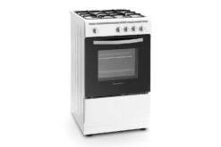 Montpellier 50cm Single Oven Gas Cooker | MSG50W | White -Home Appliances MSG50W 2