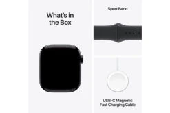 Apple Watch Series 10 | 42mm | Jet Black Aluminium Case Black Sport Band S/M 18 Apple Watch Series 10 | 42mm | Jet Black Aluminium Case Black Sport Band S/M -Home Appliances MWWE3QAA 9