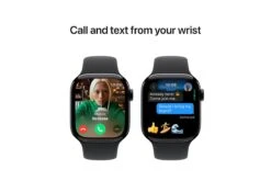 Apple Watch Series 10 | 42mm | Jet Black Aluminium Case Black Sport Band M/L 19 Apple Watch Series 10 | 42mm | Jet Black Aluminium Case Black Sport Band M/L -Home Appliances MWWF3QAA 6