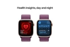 Apple Watch Series 10 | 42mm | Rose Gold Aluminium Case Plum Sport Loop -Home Appliances MWWK3QAA 5