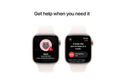 Apple Watch Series 10 | 46mm | Rose Gold Aluminium Case Light Blush Sport Band S/M 18 Apple Watch Series 10 | 46mm | Rose Gold Aluminium Case Light Blush Sport Band S/M -Home Appliances MWWT3QAA 6