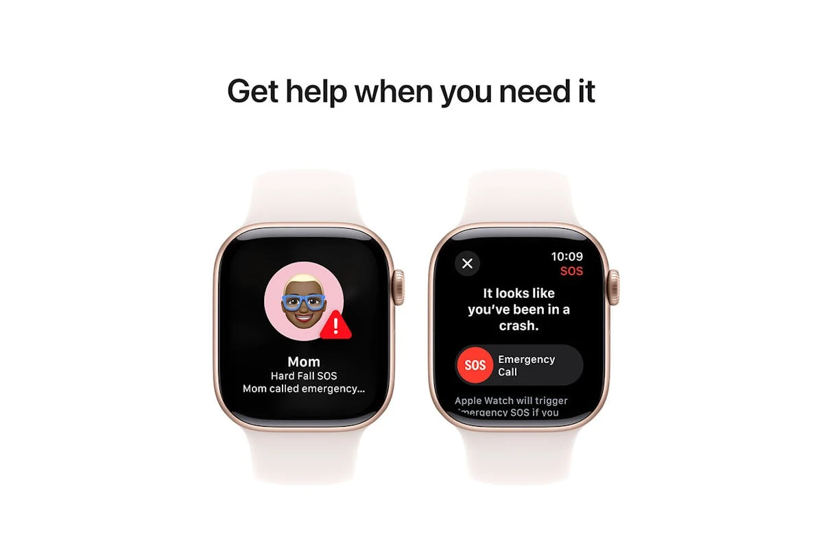 Apple Watch Series 10 | 46mm | Rose Gold Aluminium Case Light Blush Sport Band S/M 9 Apple Watch Series 10 | 46mm | Rose Gold Aluminium Case Light Blush Sport Band S/M - Image 7