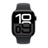 Apple Watch Series 10 | 42mm | Jet Black Aluminium Case Black Sport Band M/L