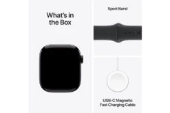 Apple Watch Series 10 GPS + Cellular | 42mm | Jet Black Aluminium Case With Black Sport Band M/L 18 Apple Watch Series 10 GPS + Cellular | 42mm | Jet Black Aluminium Case With Black Sport Band M/L -Home Appliances MWX73QAA 9