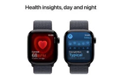 Apple Watch Series 10 GPS + Cellular | 42mm | Jet Black Aluminium Case With Ink Sport Loop -Home Appliances MWX83QAA 5