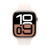 Apple Watch Series 10 GPS + Cellular | 42mm | Rose Gold Aluminium Case With Light Blush Sport Band S/M -Home Appliances MWX93QAA 2