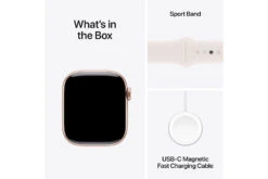 Apple Watch Series 10 GPS + Cellular | 42mm | Rose Gold Aluminium Case With Light Blush Sport Band S/M 18 Apple Watch Series 10 GPS + Cellular | 42mm | Rose Gold Aluminium Case With Light Blush Sport Band S/M -Home Appliances MWX93QAA 8