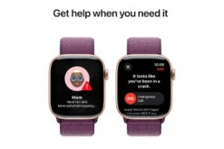 Apple Watch Series 10 GPS + Cellular | 42mm | Rose Gold Aluminium Case With Plum Sport Loop 16 Apple Watch Series 10 GPS + Cellular | 42mm | Rose Gold Aluminium Case With Plum Sport Loop -Home Appliances MWXC3QAA 6