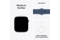 Apple Watch Series 10 GPS + Cellular | 46mm | Silver Aluminium Case With Denim Sport Band S/M 18 Apple Watch Series 10 GPS + Cellular | 46mm | Silver Aluminium Case With Denim Sport Band S/M -Home Appliances MWY03QAA 8
