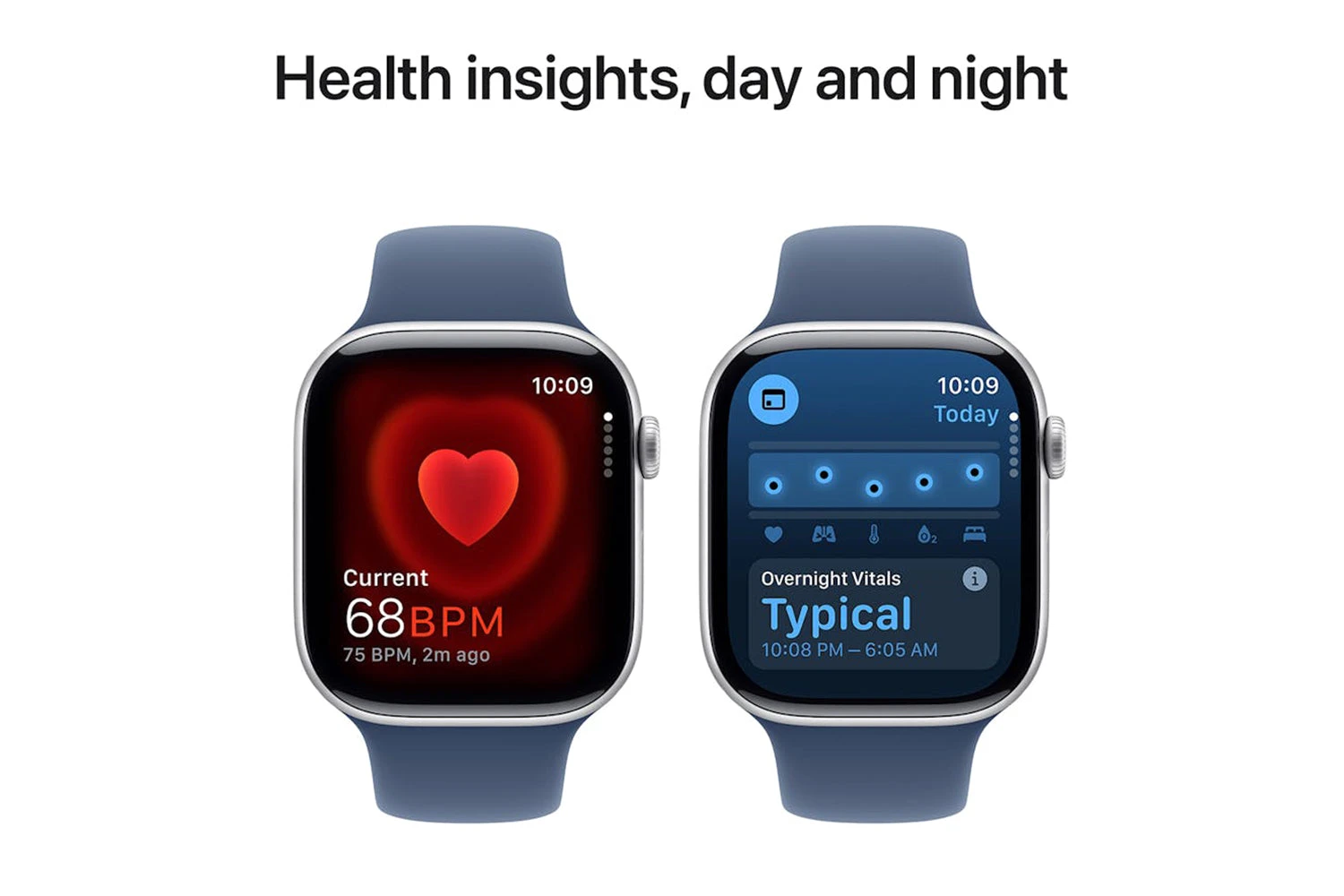 Apple Watch Series 10 GPS + Cellular | 46mm | Silver Aluminium Case With Denim Sport Band M/L 7 Apple Watch Series 10 GPS + Cellular | 46mm | Silver Aluminium Case With Denim Sport Band M/L - Image 5