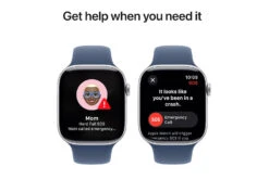 Apple Watch Series 10 GPS + Cellular | 46mm | Silver Aluminium Case With Denim Sport Band M/L 16 Apple Watch Series 10 GPS + Cellular | 46mm | Silver Aluminium Case With Denim Sport Band M/L -Home Appliances MWY13QAA 6