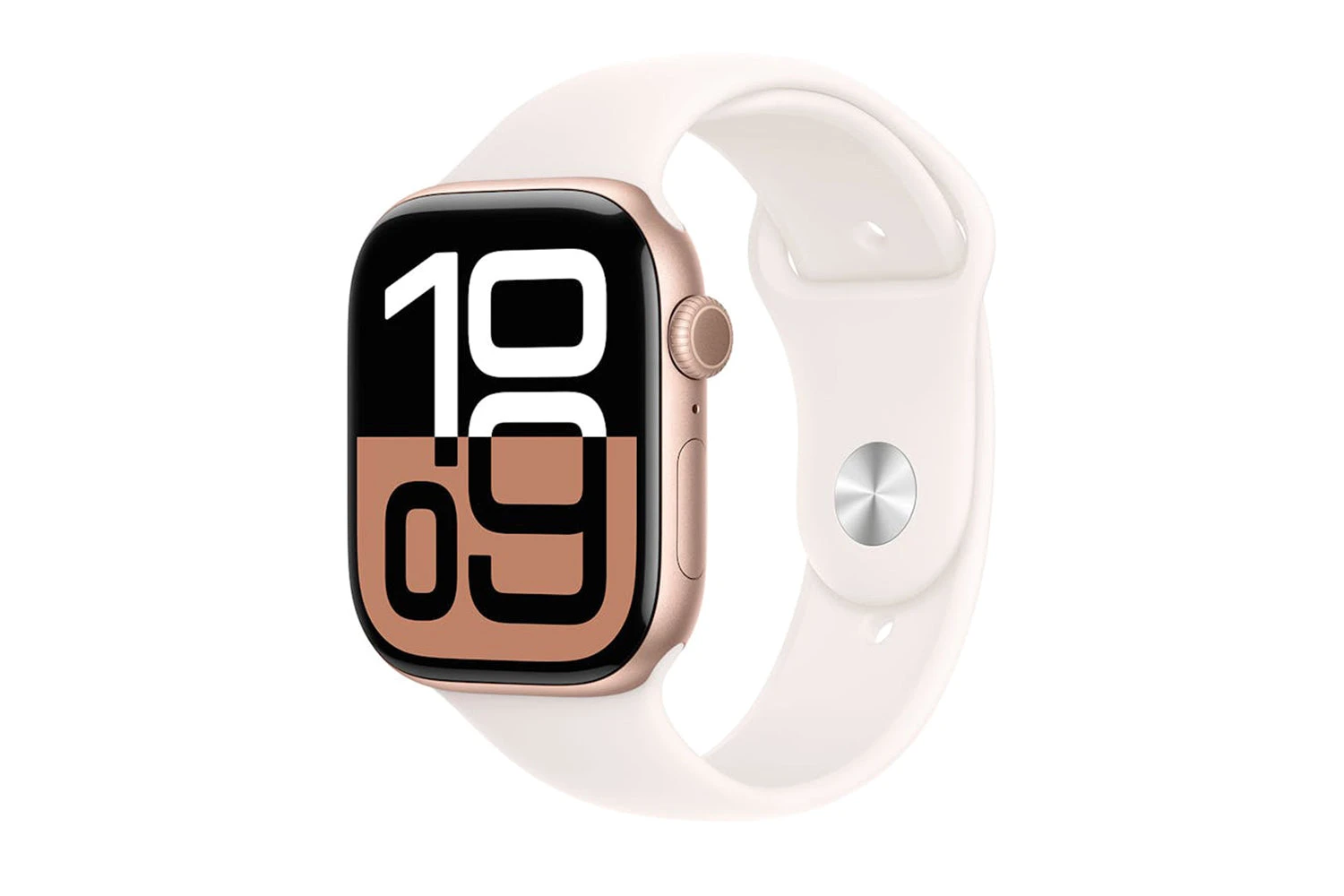 Apple Watch Series 10 GPS + Cellular | 46mm | Rose Gold Aluminium Case With Light Blush Sport Band M/L 4 Apple Watch Series 10 GPS + Cellular | 46mm | Rose Gold Aluminium Case With Light Blush Sport Band M/L - Image 2