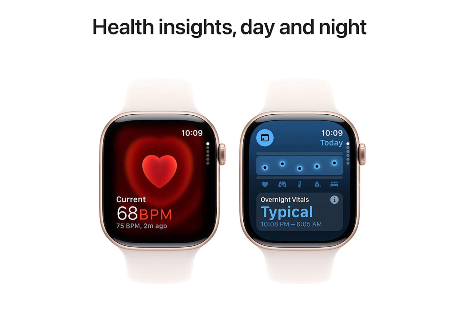 Apple Watch Series 10 GPS + Cellular | 46mm | Rose Gold Aluminium Case With Light Blush Sport Band M/L 7 Apple Watch Series 10 GPS + Cellular | 46mm | Rose Gold Aluminium Case With Light Blush Sport Band M/L - Image 5