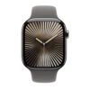 Apple Watch Series 10 GPS + Cellular | 46mm | Natural Titanium Case With Stone Grey Sport Band M/L -Home Appliances MWYA3QAA 2