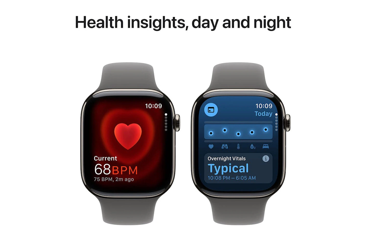 Apple Watch Series 10 GPS + Cellular | 46mm | Natural Titanium Case With Stone Grey Sport Band M/L 7 Apple Watch Series 10 GPS + Cellular | 46mm | Natural Titanium Case With Stone Grey Sport Band M/L - Image 5