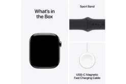 Apple Watch Series 10 GPS + Cellular | 46mm | Slate Titanium Case With Black Sport Band M/L 18 Apple Watch Series 10 GPS + Cellular | 46mm | Slate Titanium Case With Black Sport Band M/L -Home Appliances MWYE3QAA 8