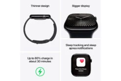 Apple Watch Series 10 GPS + Cellular | 46mm | Gold Titanium Case With Starlight Sport Band M/L 13 Apple Watch Series 10 GPS + Cellular | 46mm | Gold Titanium Case With Starlight Sport Band M/L -Home Appliances MWYY3QAA 3
