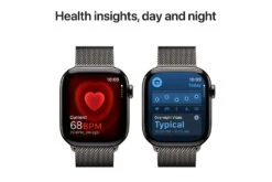 Apple Watch Series 10 GPS + Cellular | 42mm | Slate Titanium Case With Slate Milanese Loop -Home Appliances MX053QAA 5