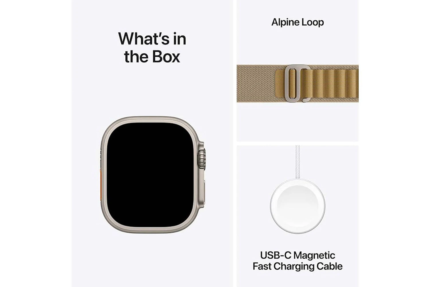 Apple Watch Ultra 2 | 49mm | Natural Titanium Case With Tan Alpine Loop M 12 Apple Watch Ultra 2 | 49mm | Natural Titanium Case With Tan Alpine Loop M - Image 10