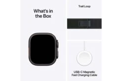 Apple Watch Ultra 2 | 49mm | Black Titanium Case With Black Trail Loop M/L 21 Apple Watch Ultra 2 | 49mm | Black Titanium Case With Black Trail Loop M/L -Home Appliances MX4V3QAA 10