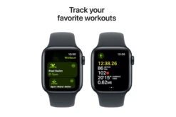 Apple Watch SE GPS | 40mm | Midnight Aluminium Case With Midnight Sport Band S/M -Home Appliances MXE73QAA 6