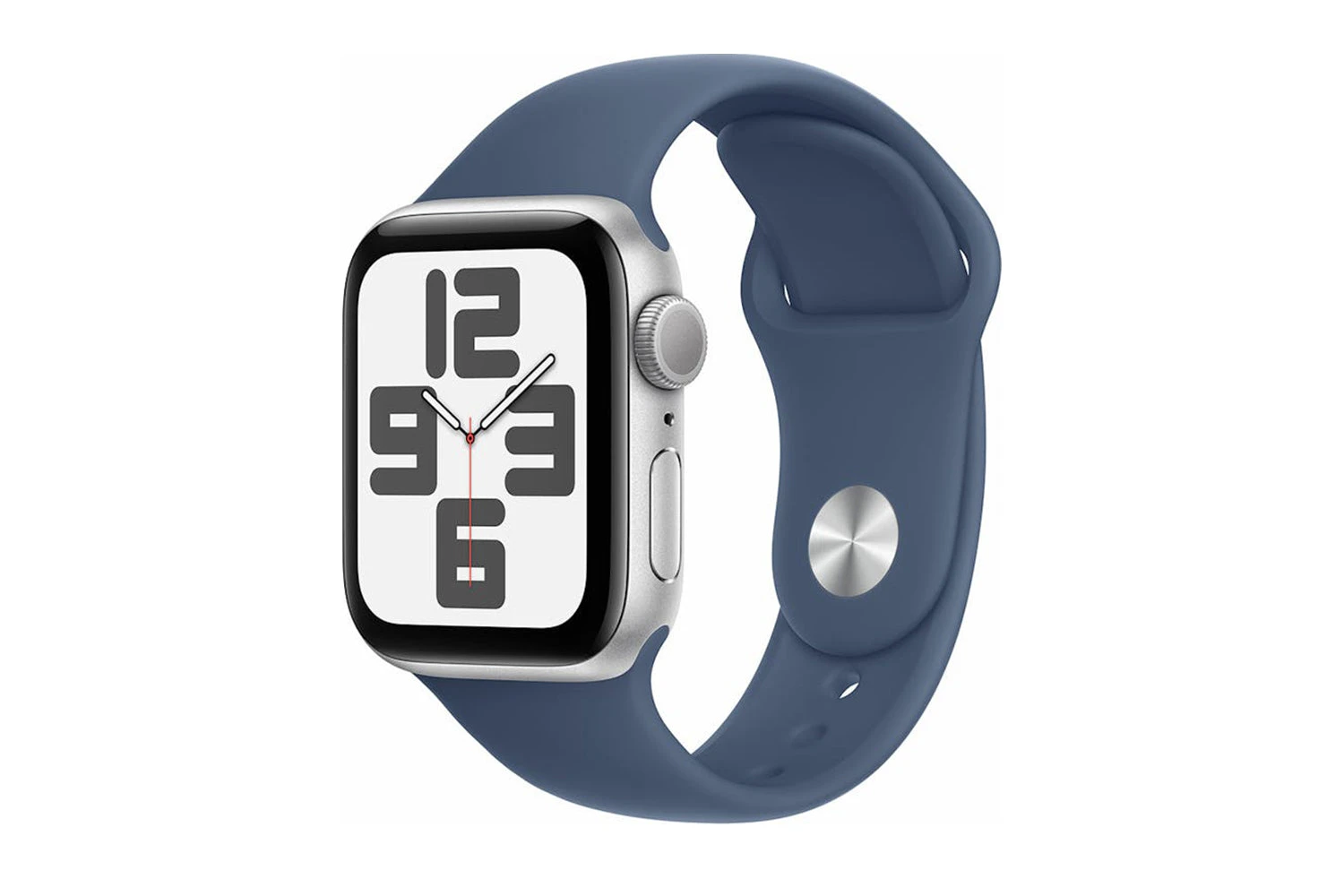 Apple Watch SE GPS | 40mm | Silver Aluminium Case With Denim Sport Band M/L 4 Apple Watch SE GPS | 40mm | Silver Aluminium Case With Denim Sport Band M/L - Image 2
