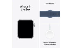 Apple Watch SE GPS | 40mm | Silver Aluminium Case With Denim Sport Band M/L 16 Apple Watch SE GPS | 40mm | Silver Aluminium Case With Denim Sport Band M/L -Home Appliances MXED3QAA 7