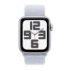 Apple Watch SE GPS | 40mm | Silver Aluminium Case With Blue Cloud Sport Loop -Home Appliances MXEE3QAA 2
