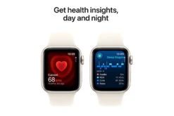 Apple Watch SE GPS | 40mm | Starlight Aluminium Case With Starlight Sport Band S/M -Home Appliances MXEF3QAA 5