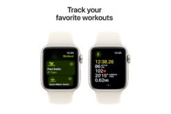 Apple Watch SE GPS | 40mm | Starlight Aluminium Case With Starlight Sport Band S/M -Home Appliances MXEF3QAA 6