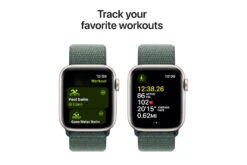 Apple Watch SE GPS | 40mm | Starlight Aluminium Case With Lake Green Sport Loop 15 Apple Watch SE GPS | 40mm | Starlight Aluminium Case With Lake Green Sport Loop -Home Appliances MXEH3QAA 6