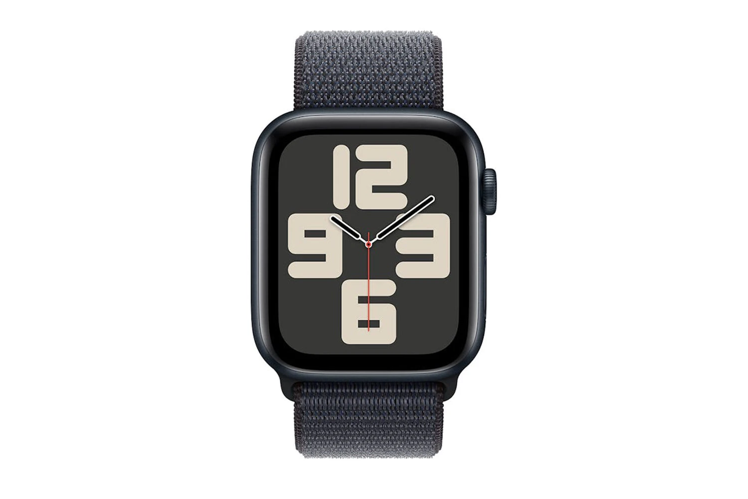 Apple Watch SE GPS | 44mm | Midnight Aluminium Case With Ink Sport Loop 3 Apple Watch SE GPS | 44mm | Midnight Aluminium Case With Ink Sport Loop