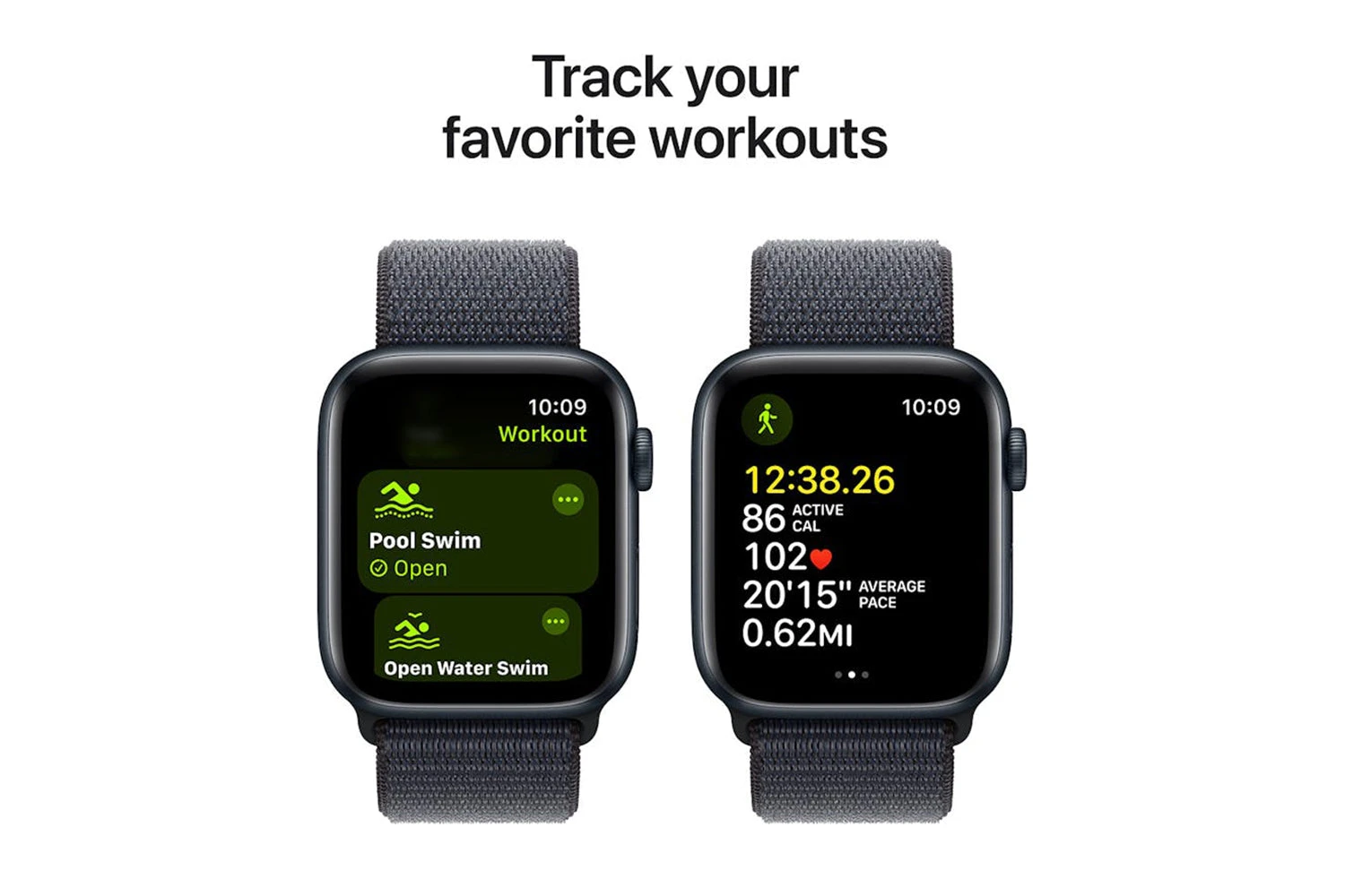 Apple Watch SE GPS | 44mm | Midnight Aluminium Case With Ink Sport Loop 8 Apple Watch SE GPS | 44mm | Midnight Aluminium Case With Ink Sport Loop - Image 6