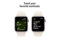 Apple Watch SE GPS + Cellular | 40mm | Starlight Aluminium Case With Starlight Sport Band S/M 15 Apple Watch SE GPS + Cellular | 40mm | Starlight Aluminium Case With Starlight Sport Band S/M -Home Appliances MXGJ3QAA 6